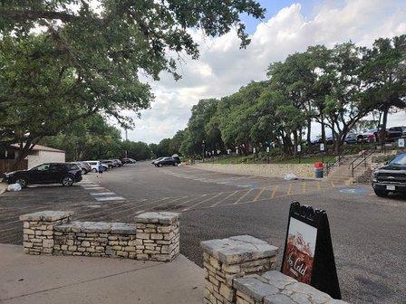 Parking at Natural Bridge Caverns