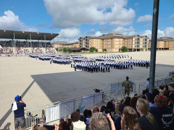 BMT Graduation Visitor Parking Lot 3