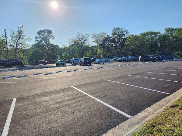Landa park Rail Road Parking