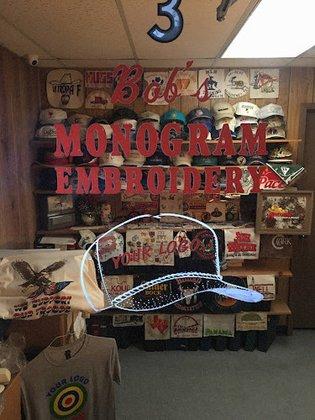 Bob's Monogram Embroidery