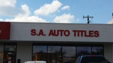 San Antonio Auto Title Services