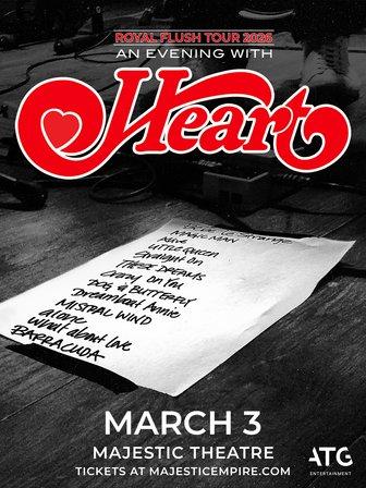 Heart – Royal Flush Tour 2026