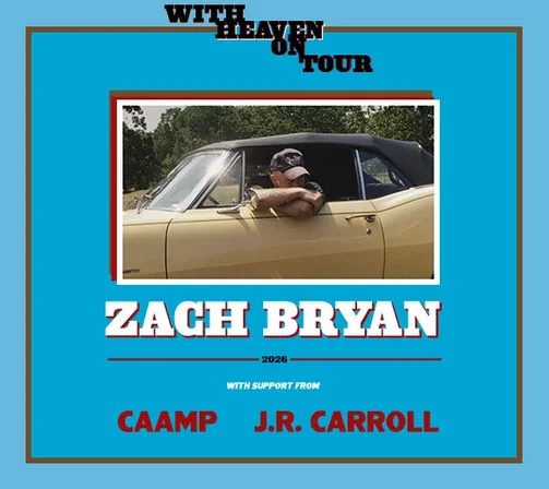 Zach Bryan — With Heaven On Tour
